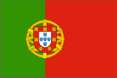 Portuguese Flag - In Portugal there are a lot of people that roots for Mourinho and Chelsea