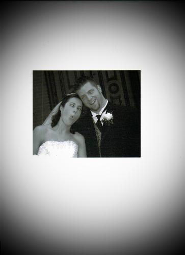 Wedding Pic - The silliest wedding picture that there ever was.  But it's one of my favorite ones from that day!