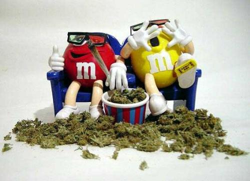 M & M's  - the m&m's milk chocolate characters.