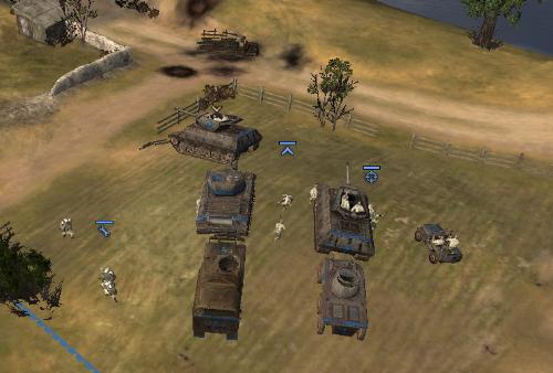 Some vehicles - Combat team