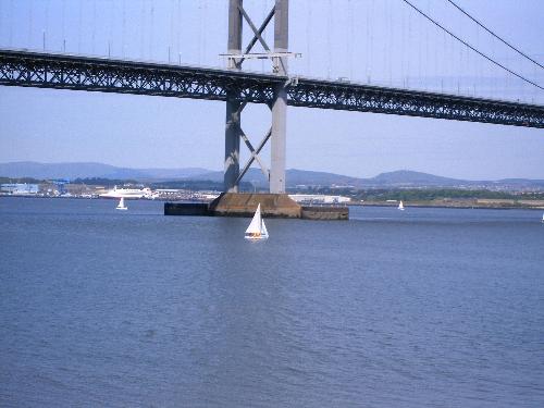 Forth Road Bridge - this picture was taken about 25 miles from my home