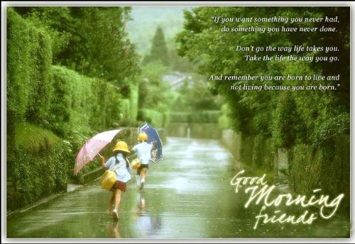 friendship is the most beautiful thins in the worl - raimbows raimbows will never be raimbows,if sun shine had not met tne rain,no one need ever need comfort,if there was no sadness and pain,but life holds both sun shine and showers. the days all arent bright and fair ,so look through the showers for the raimbows you ll always find hope sharing there