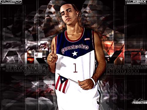 Carlos Arroyo - Carlos Arroyo. Orlando Magic player and he plays in the NBA and he is my third cousin.