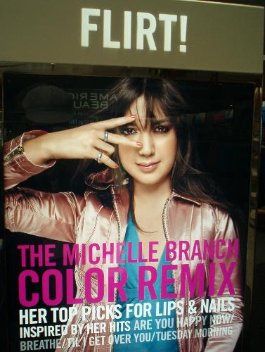 Michelle Branch - Flirt! cosmetics.