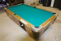 a pool table - this is one of a pool table.