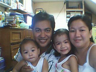 My Family - this is me, my husband and our two children. They occupy my time and all my efforts are directed to enriching our lives as best as I possibly could.