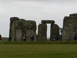 Stone Henge  - Winter Solstice morning at Stone Henge.