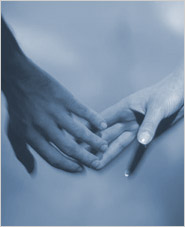 forever - holding hands, the theme of true love say that 'Nobody can't separate us'