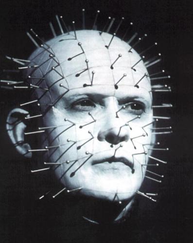 Hellraiser! - Gotta love his evil look! . .