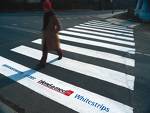 Zebra crossing - Crossing road at zebra crossing is needed to avoid accidents.