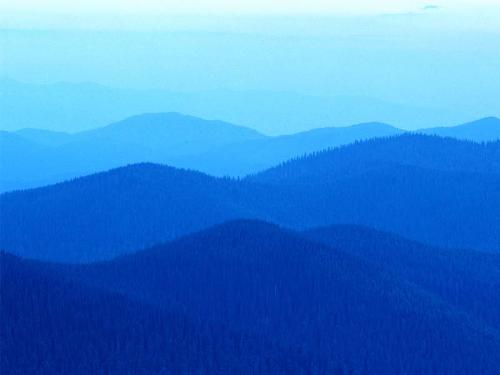 nature - blue hills
