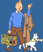 "White" Tintin&#039;s burden - Image of Tintin