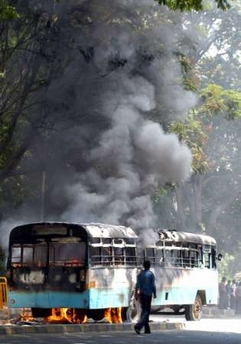 Bangalore burns : The aftermath of the politically - It&#039;s time things change for Good.