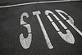 Legitimate Stop Sign - Stenciled stop sign