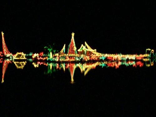 view in zambowood in zamboanga - christmas decore contest, i know, this should really won by my opinion..