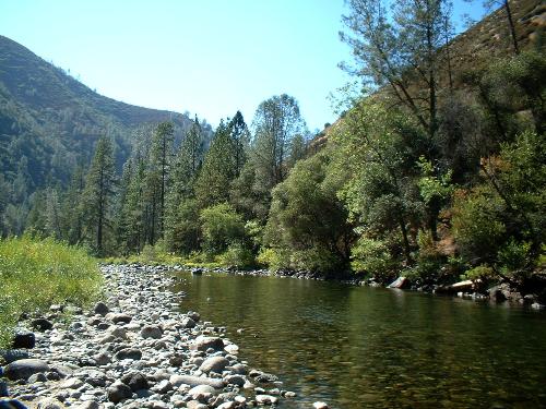 river - river in mountain valley