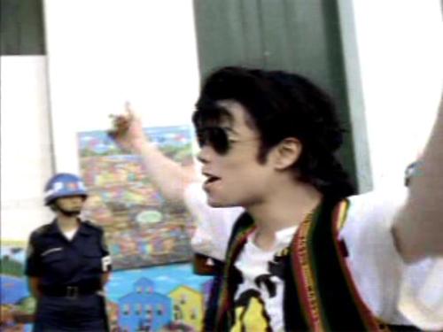 jackson - michael jackson in they don't care about us..