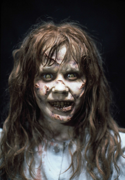 the girl possessed - the little girl in the movie who later on gets possessed.the difference between an innocent child and the one possessed which they have protrayed is simply awesome.