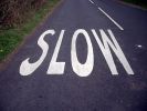 Sometimes it's good to go slow - While eveyone would prefer to go fast and zoom through the streets..going slow has it's benefits.