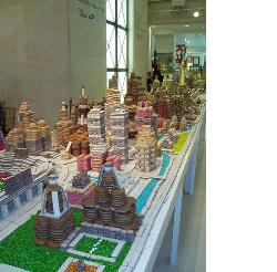 CITY MADE BY USING BISCUITS - amazing biscuit city!!