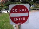 If we go to fast we will miss the signs - Speeding prevents us from being able to read the road signs along the way.