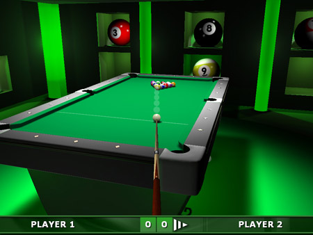 Billard table - Here's a billiard table...a virtual one, but anyway, still one :)