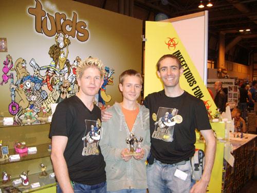 me and some of the turd team - this is me at MEM with some of the lads from the turd team
