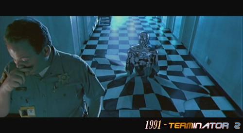 rising T1000 - tis pic shows the technology used by T1000 to change shapes