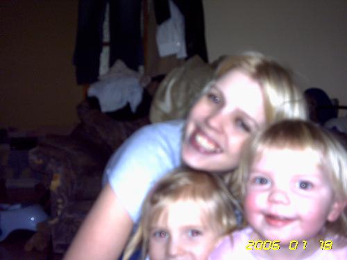 Me and my kiddies! - Here's me and my little devils, oops! I meant angels!