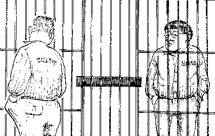 Jail - The one behind the bars.