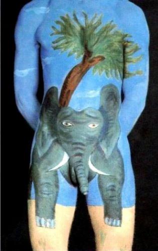 body painting, art - body painting