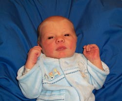 my great grandson - This is my great grandson, I am so glad his mother doesn't believe in abortion.