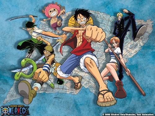 One Piece Manga Mania - Here in the Philippines, a new anime has arrived and is obviously craved by everyone.  One Piece is a story of a group of Pirates who sailed among different oceans, well, to search for the One Piece.  But unlike other Pirates, they are good guys and tries to save the world in the process.