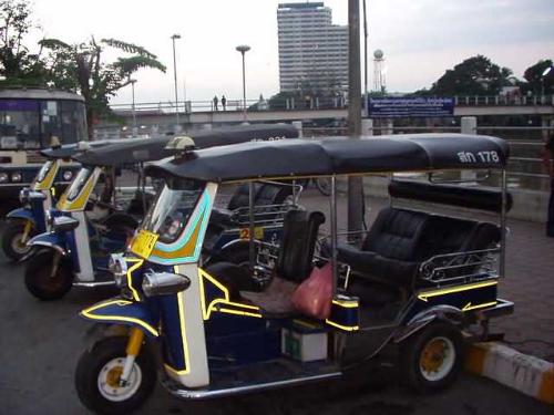 tuk - this is a car that thai people made