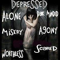 Dperession. - That's depressed like me.
