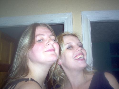 My best friend and I - This is me, with my best friend in the world! I couldn't live without her!