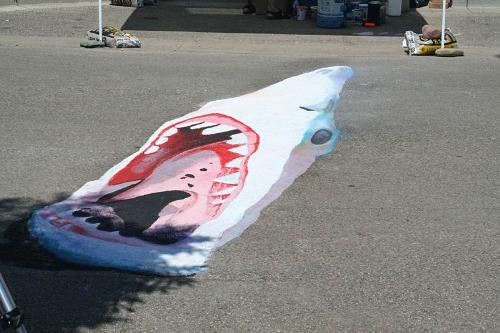 3d Amazing Street Arts, Drawings on Street with th - 3d Amazing Street Arts, Drawings on Street with the Colour Pencils