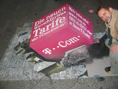 3d Amazing Street Arts, Drawings on Street with th - 3d Amazing Street Arts, Drawings on Street with the Colour Pencils