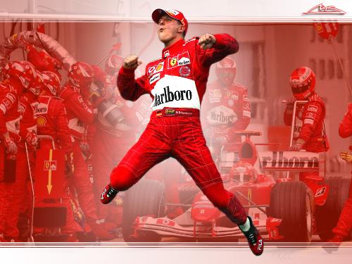 formula 1 - 'Michael Scumacher' he has always been the favourite of the peolpe and will still be even after he has retired. He rules the hearts of the people.He has uncountable number of fans all over the world.