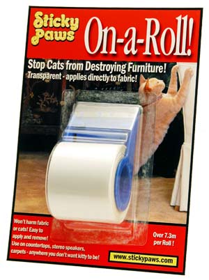 Sticky Paws - Save your furniture from being Shredded.