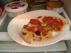 left over pizza - Does left over pizza sound like a good breakfast