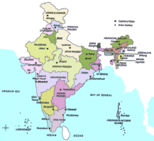 Proud to be an Indian - India map