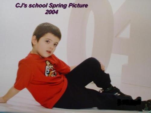 Spring of 2004 - His school spring picture of 2004