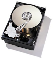 Hard disk - An Internal lyt of a hard disk.