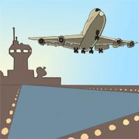 travel - a plane taking off from an airport