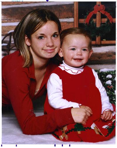 Our girls - Our girls at Christmas