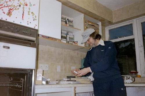 'What cassette is this?'  - My old kitchen, late in the year of 2002