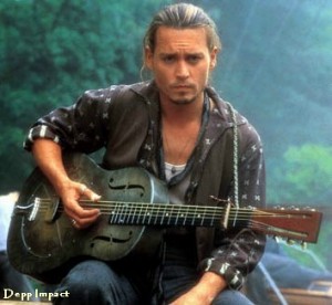 Johnny Depp - This is from the movie 'Chocolat.'
