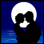 couple - couple under the moon