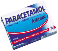 Paracetamol - gently killing your pain - Paracetamol tablets package